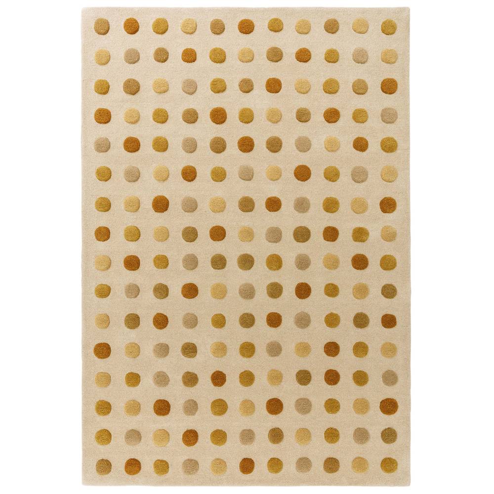 Dotty Rug 160x230cm Gold Rug