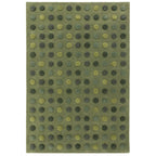 Dotty Rug 200x300cm Green Rug