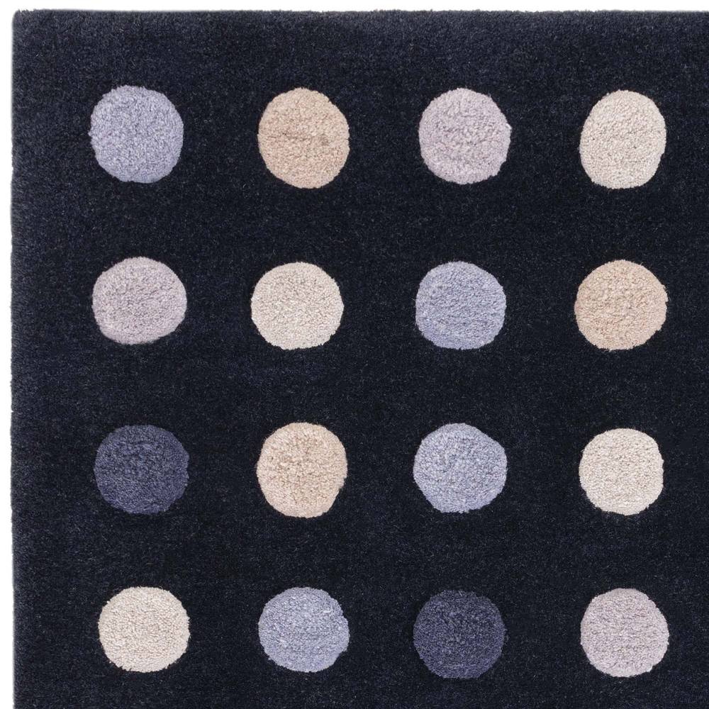 Dotty Rug 200x300cm Navy Rug