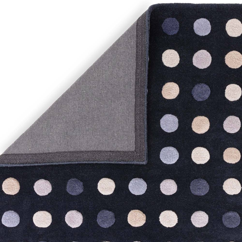 Dotty Rug 160x230cm Navy Rug