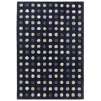 Dotty Rug 200x300cm Navy Rug