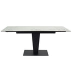 Valentina Extending Dining Table White Ceramic