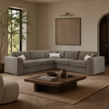 Naples Sofa Mocha Large Corner