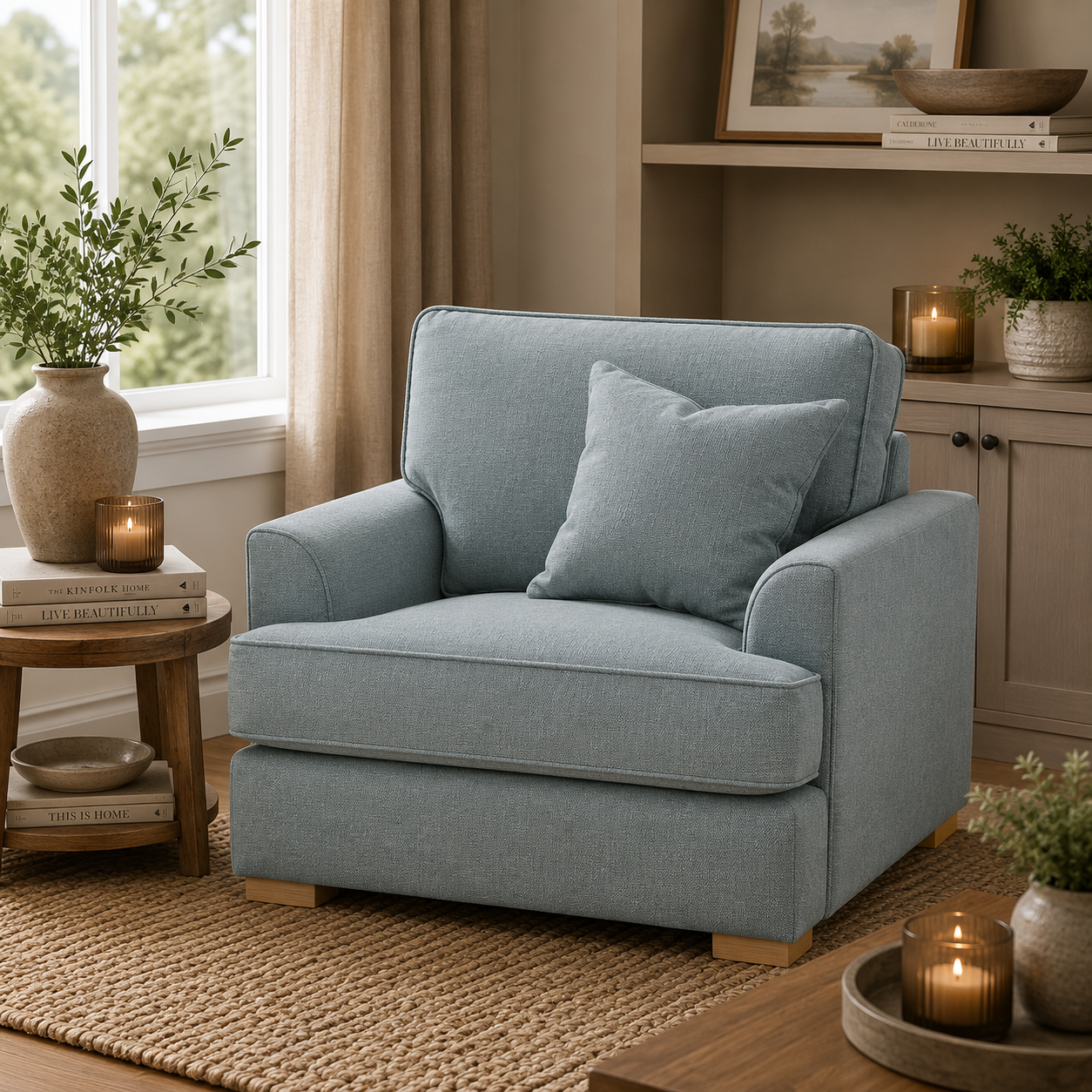 Armchair Davis City 70 Alba | Birchley | The Great Sofa Company | Stamford | Heron | Harrogate | Ophelia