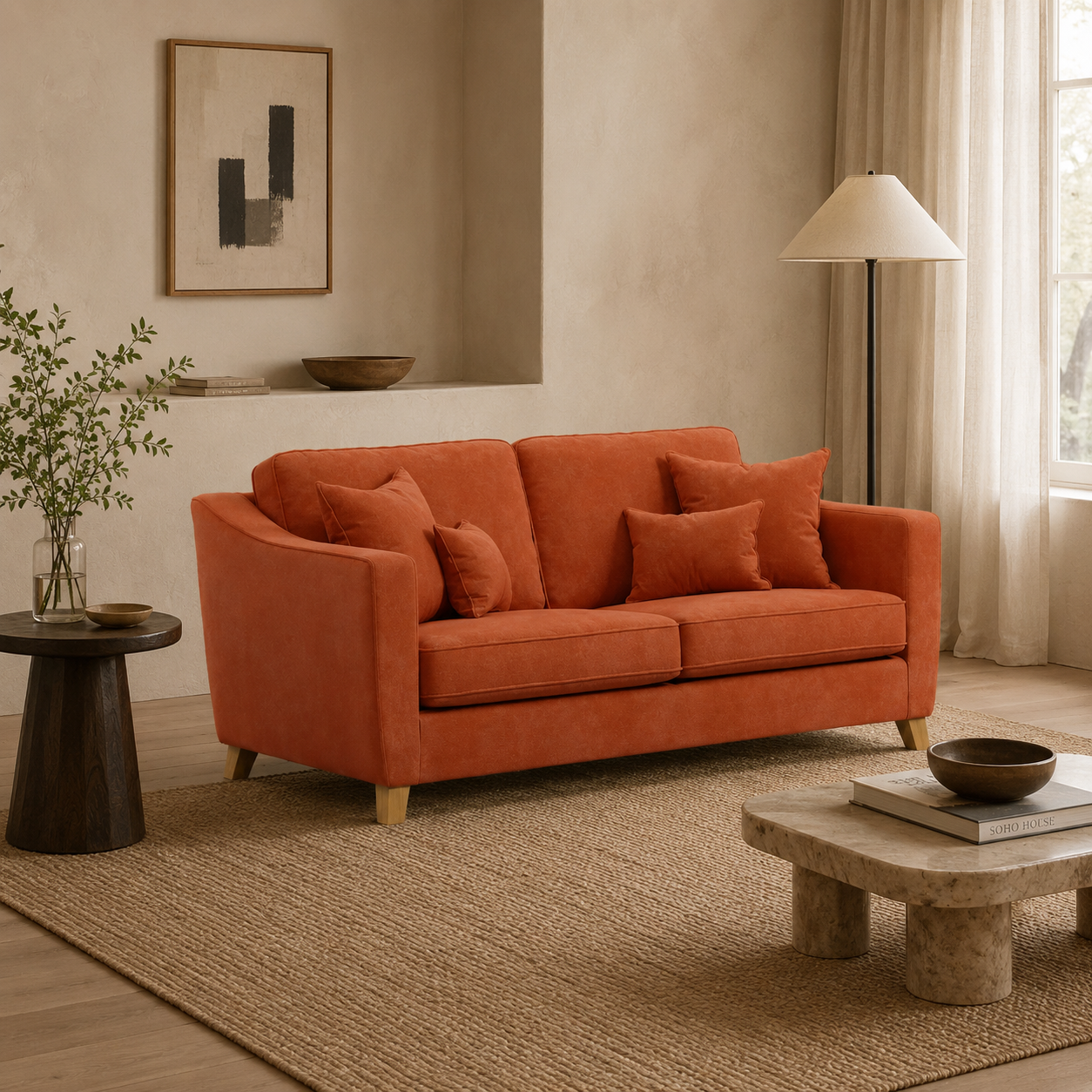 Medium Sofa Davis City 54 The Great Sofa Company | Jackson | Marlon | Claridge | Hudson | Kristy