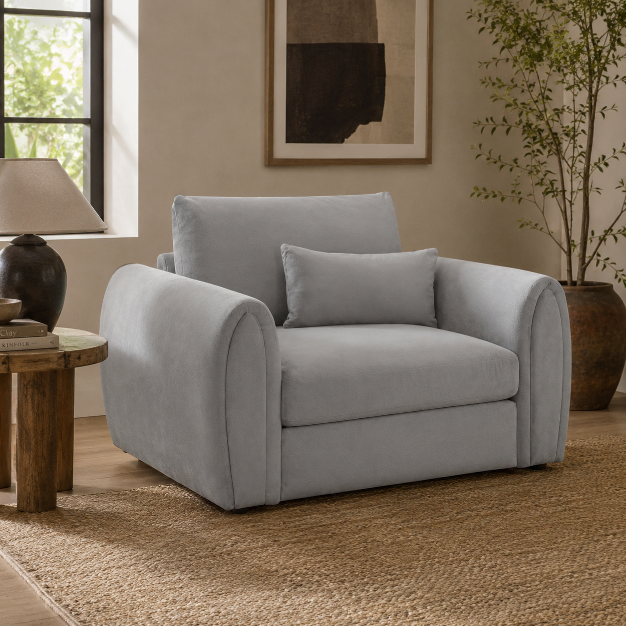 Mirabel Sofa Grey Armchair