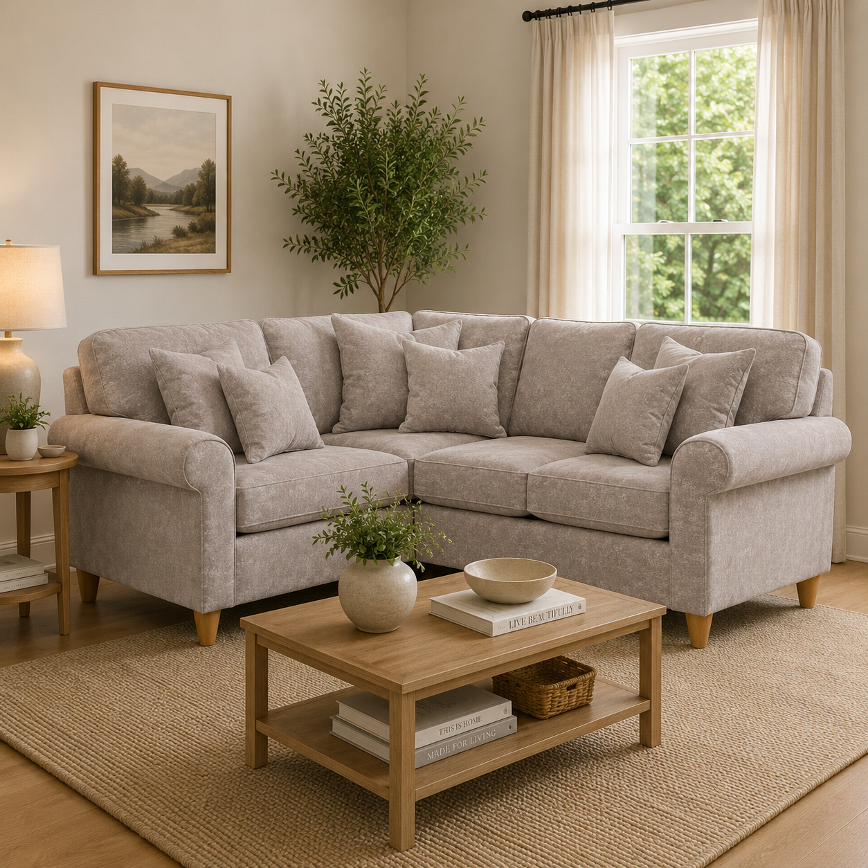 1 Corner 2 Sofa Sic - Glory 3 Beige The Great Sofa Company | Sinatra | Dorchester | Abingdon | Ashbury