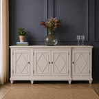 Classical Distressed Sideboard 206cm