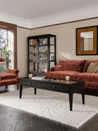 Elmhurst Black 2 Drawer Coffee Table