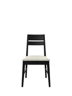 Elmhurst Black Pair Of Dining Chairs