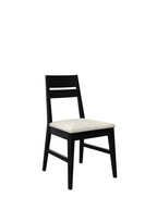 Elmhurst Black Pair Of Dining Chairs