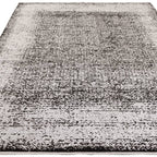Elodie 120x170cm Silver/Black Rug