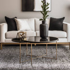 Elodie 200x290cm Silver/Black Rug