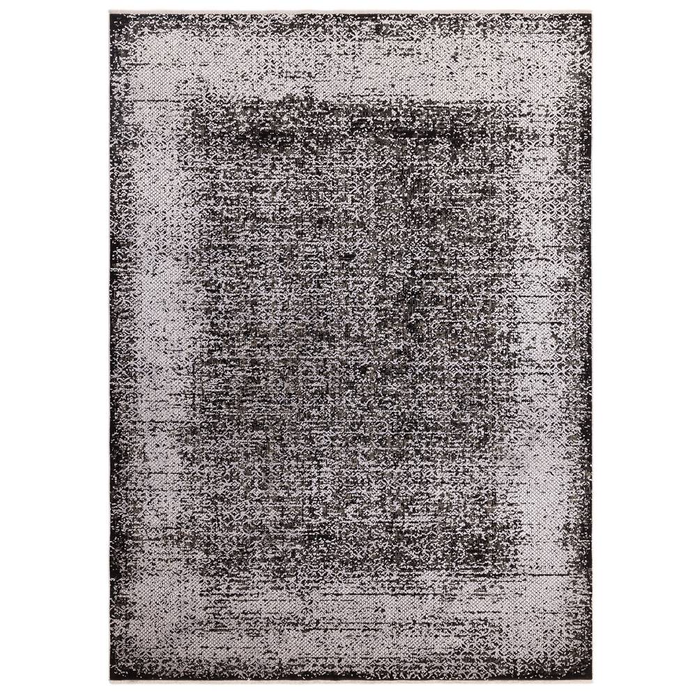 Elodie 120x170cm Silver/Black Rug