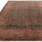 Elodie 200x290cm Terracotta/Black Rug