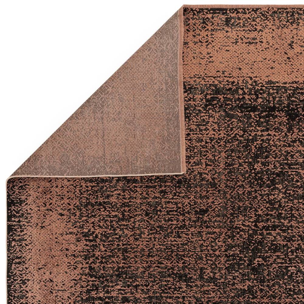 Elodie 160x230cm Terracotta/Black Rug