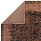 Elodie 200x290cm Terracotta/Black Rug