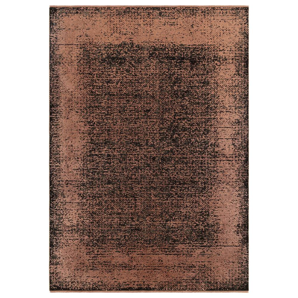 Elodie 200x290cm Terracotta/Black Rug