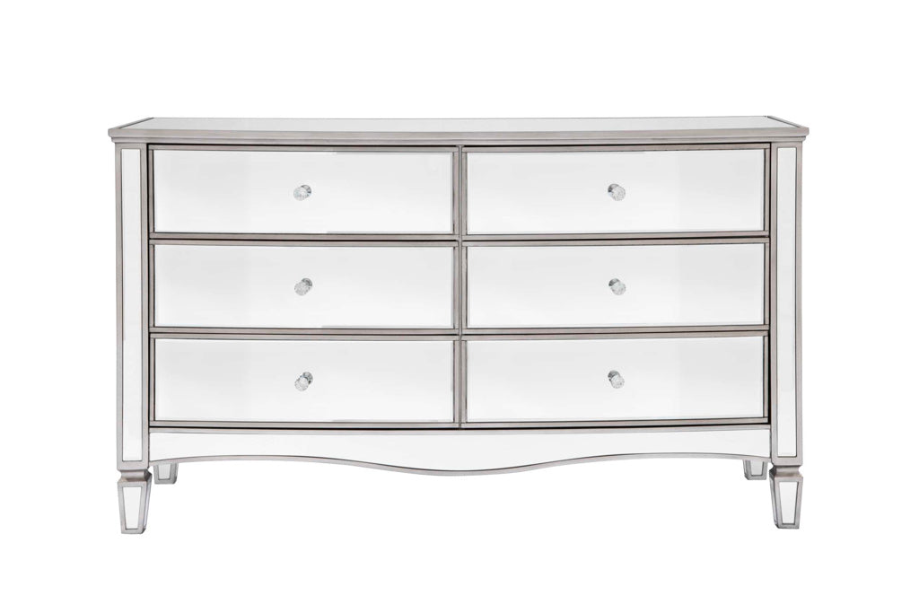 Elysee 6 Drawer Wide Chest
