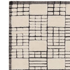 Empire 120x170cm Cream/Black Rug Rug