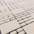 Empire 160x230cm Cream/Black Rug Rug