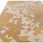 Enigma 200x290cm Gold Multi Rug