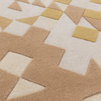 Enigma 200x290cm Gold Multi Rug