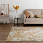 Enigma 120x170cm Gold Multi Rug