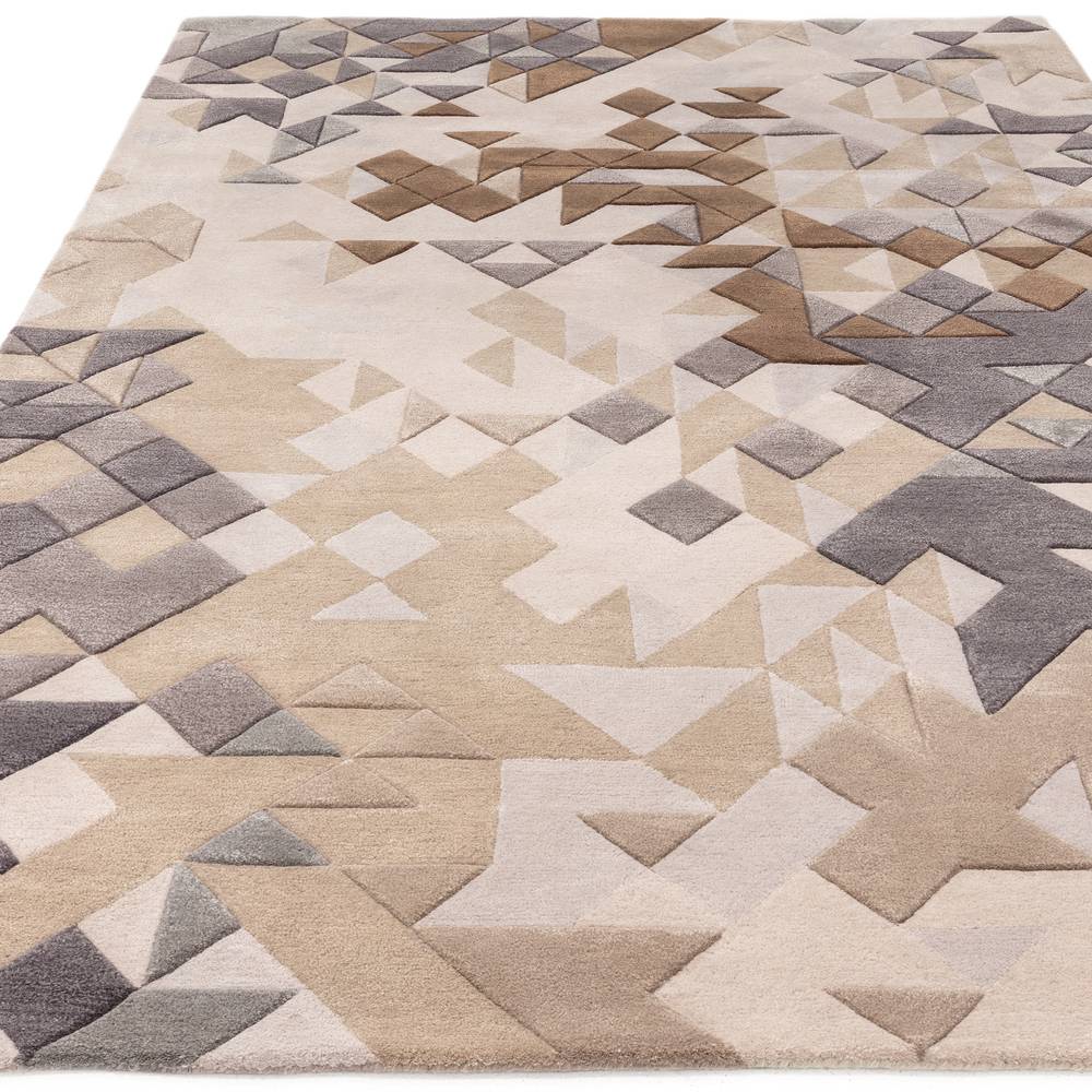 Enigma 160x230cm Grey Multi Rug