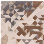 Enigma 120x170cm Grey Multi Rug