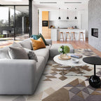 Enigma 160x230cm Grey Multi Rug
