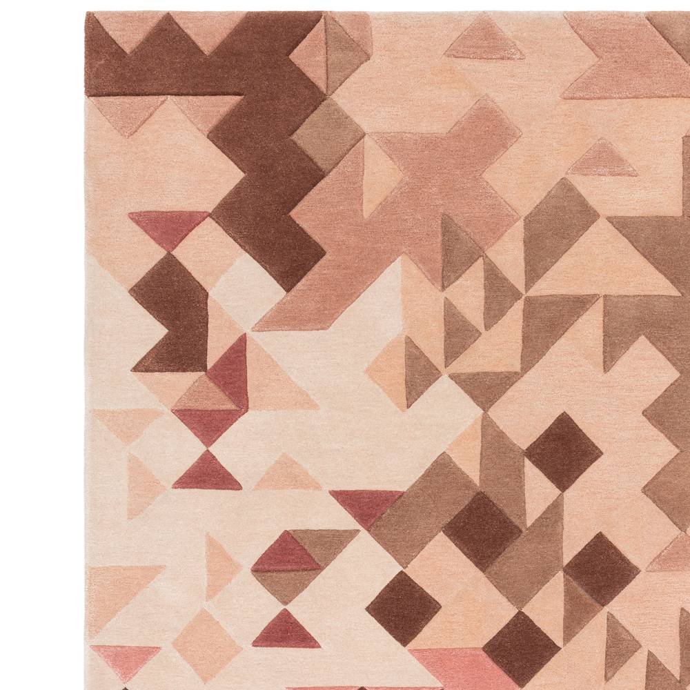 Enigma 160x230cm Rose Multi Rug