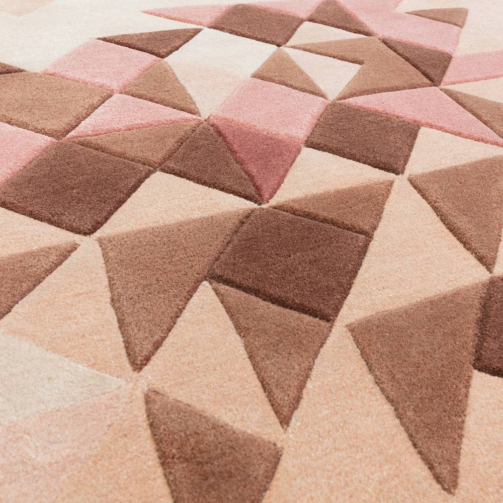 Enigma 200x290cm Rose Multi Rug