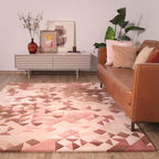 Enigma 200x290cm Rose Multi Rug