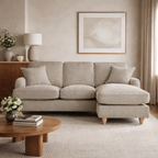 Right Hand Chaise Sofa Manhattan Putty The Great Sofa Company | Piper | Vienna | Arthur | Emeline | Swift | Morris