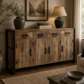 Cosmo Industrial Extra Large Sideboard