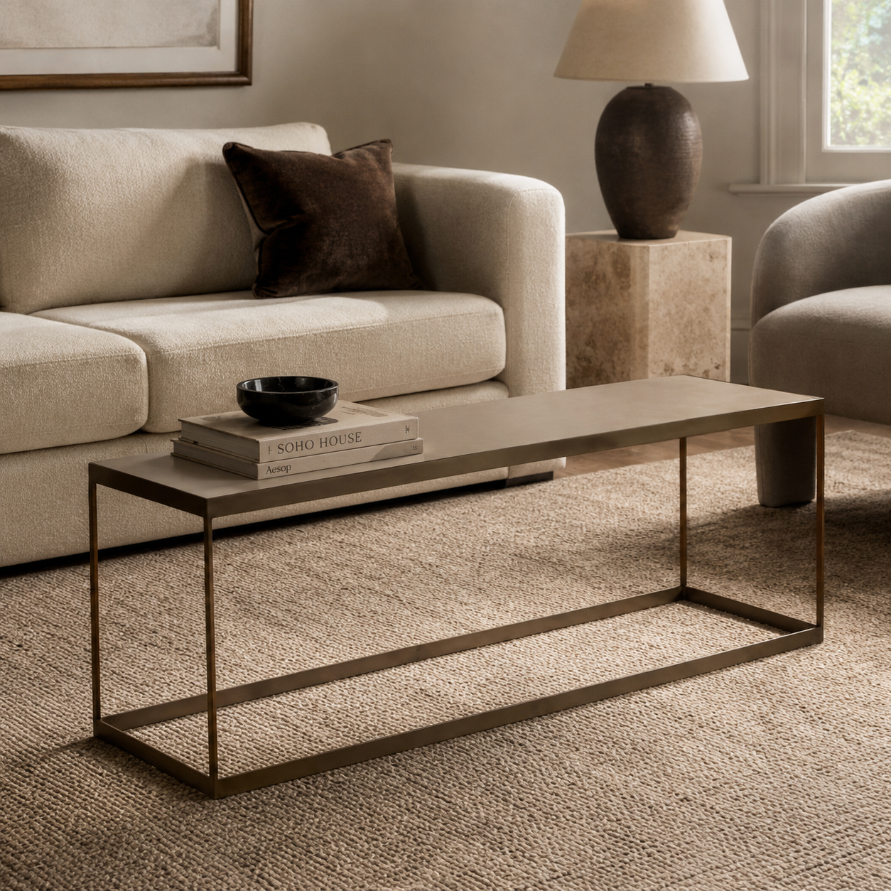 Grenoble Brown Coffee Table