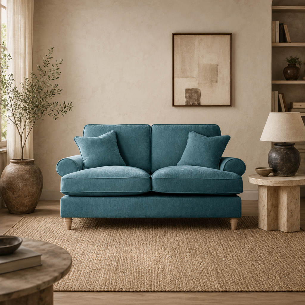 2 Seater Sofa Manhattan Emerald The Great Sofa Company | Victoria | Bromfield | Lola | Alfie | Mari | Longfellow | Duresta Style