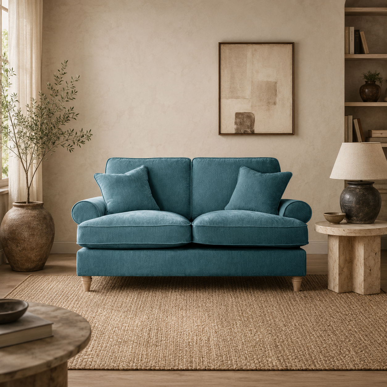2 Seater Sofa Manhattan Emerald The Great Sofa Company | Victoria | Bromfield | Lola | Alfie | Mari | Longfellow | Duresta Style