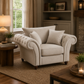 Windsor Fullback Sofa Stone Armchair