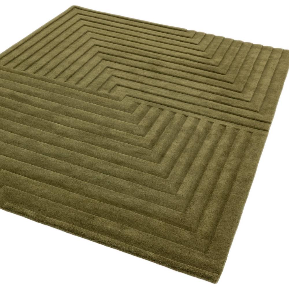 Form Rug 120x170cm Green Rug