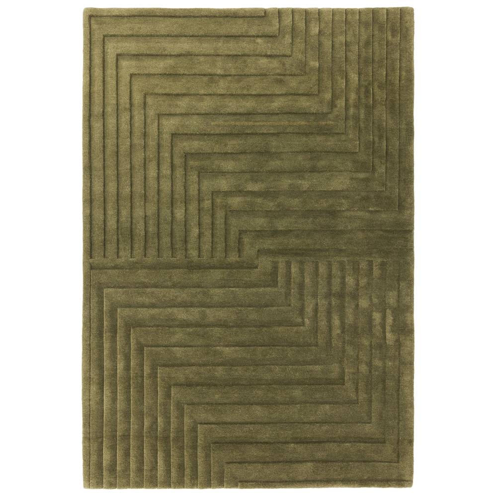 Form Rug 120x170cm Green Rug