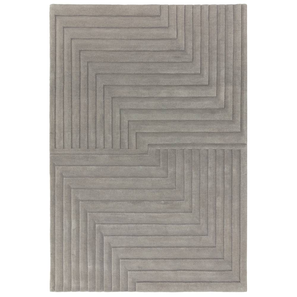 Form Rug 200x290cm Silver Rug