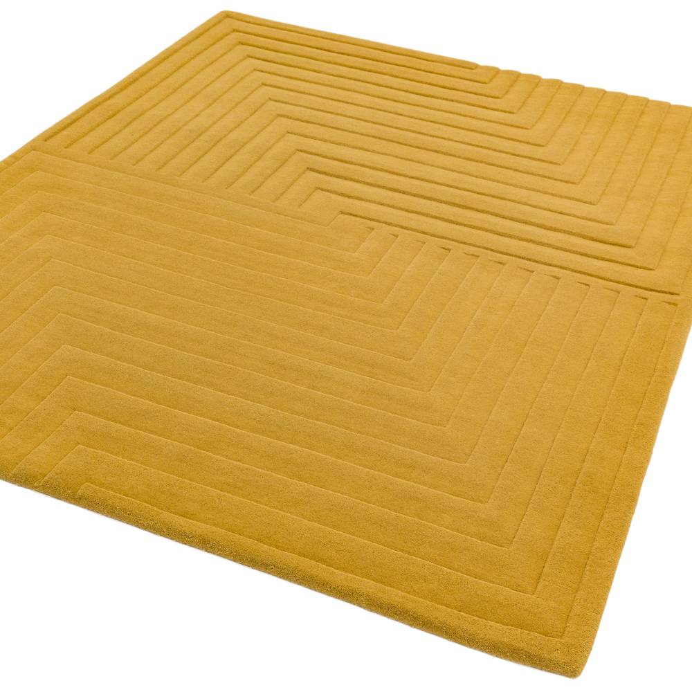 Form Rug 200x290cm Ochre Rug