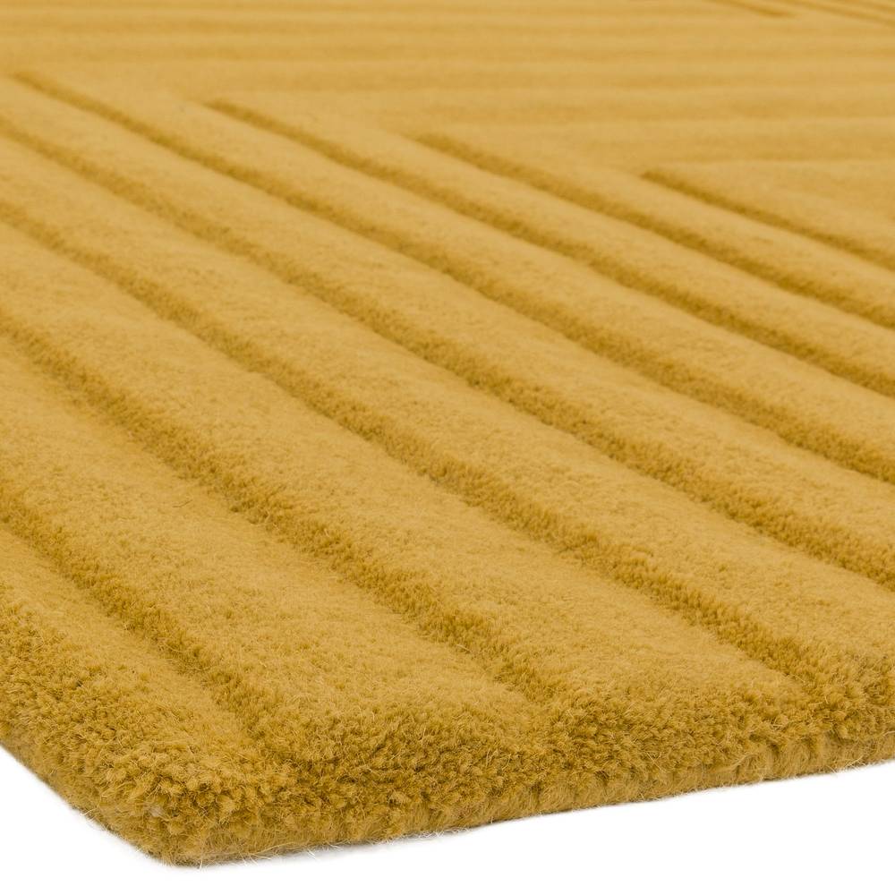 Form Rug 200x290cm Ochre Rug