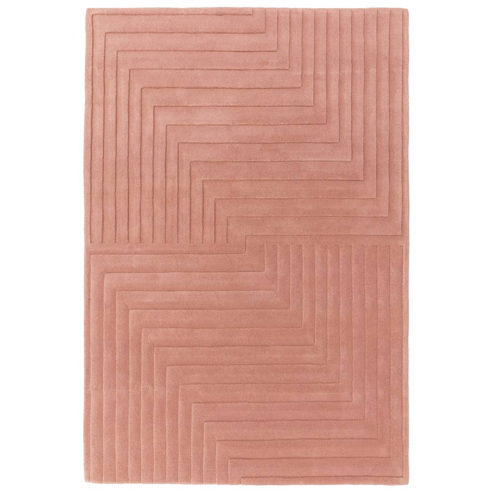 Form Rug 120x170cm Pink Rug