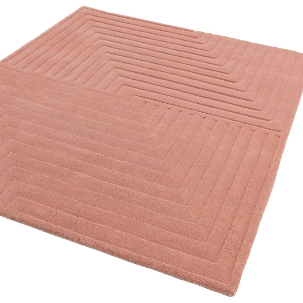 Form Rug 120x170cm Pink Rug