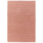 Form Rug 160x230cm Pink Rug