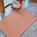 Form Rug 200x290cm Pink Rug