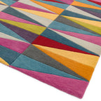 Funk Rug 120x170cm 08 Triangles Rug